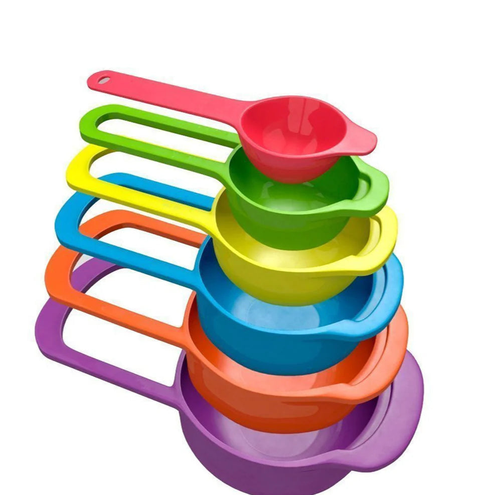 Plastic Measuring Spoons For Kitchen (6 Pack) - Happy Price - Image 6