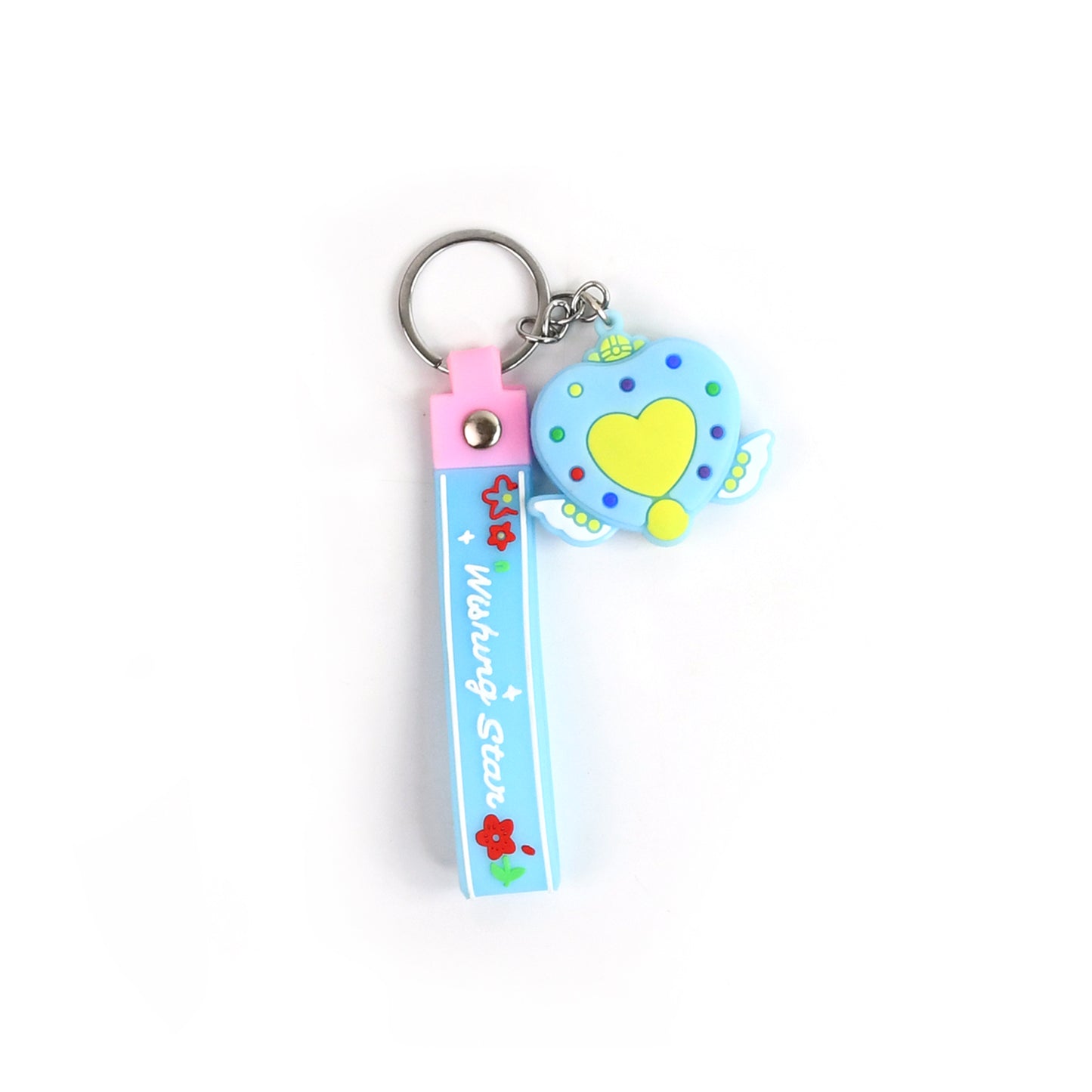 Cute Silicone 3d Key Chain With Metal Hook  Strap (Pack Of 1) - Happy Price - Image 5