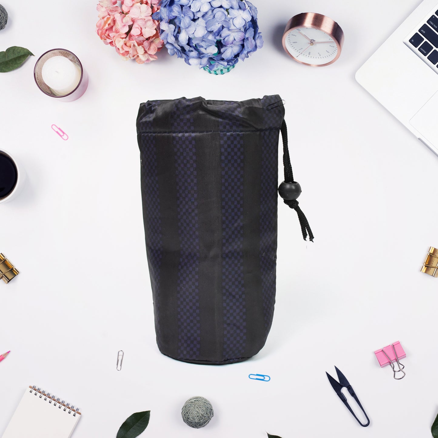 Reusable Multipurpose Washable Rope Pouch Pen Pencil Stationary Case Travel (1 Pc) - Happy Price - Image 2