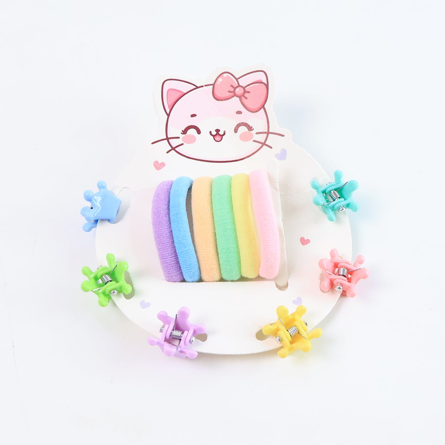 Hair Clip  Hairband Accessories Set For Girls (12 Pc) - Happy Price - Image 4