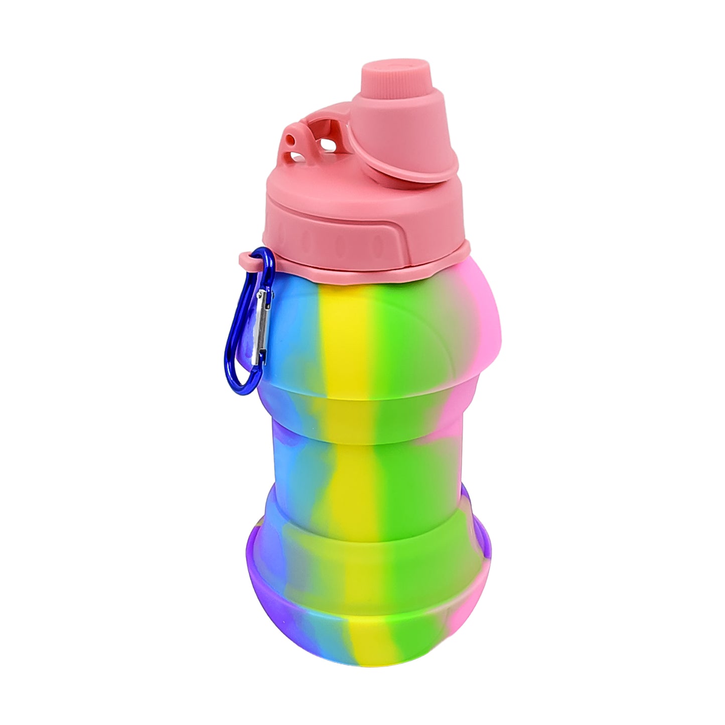 Flexible Collapsible Silicone Sports Water Bottle (260 Ml  20 Cm Folding) - Happy Price - Image 6
