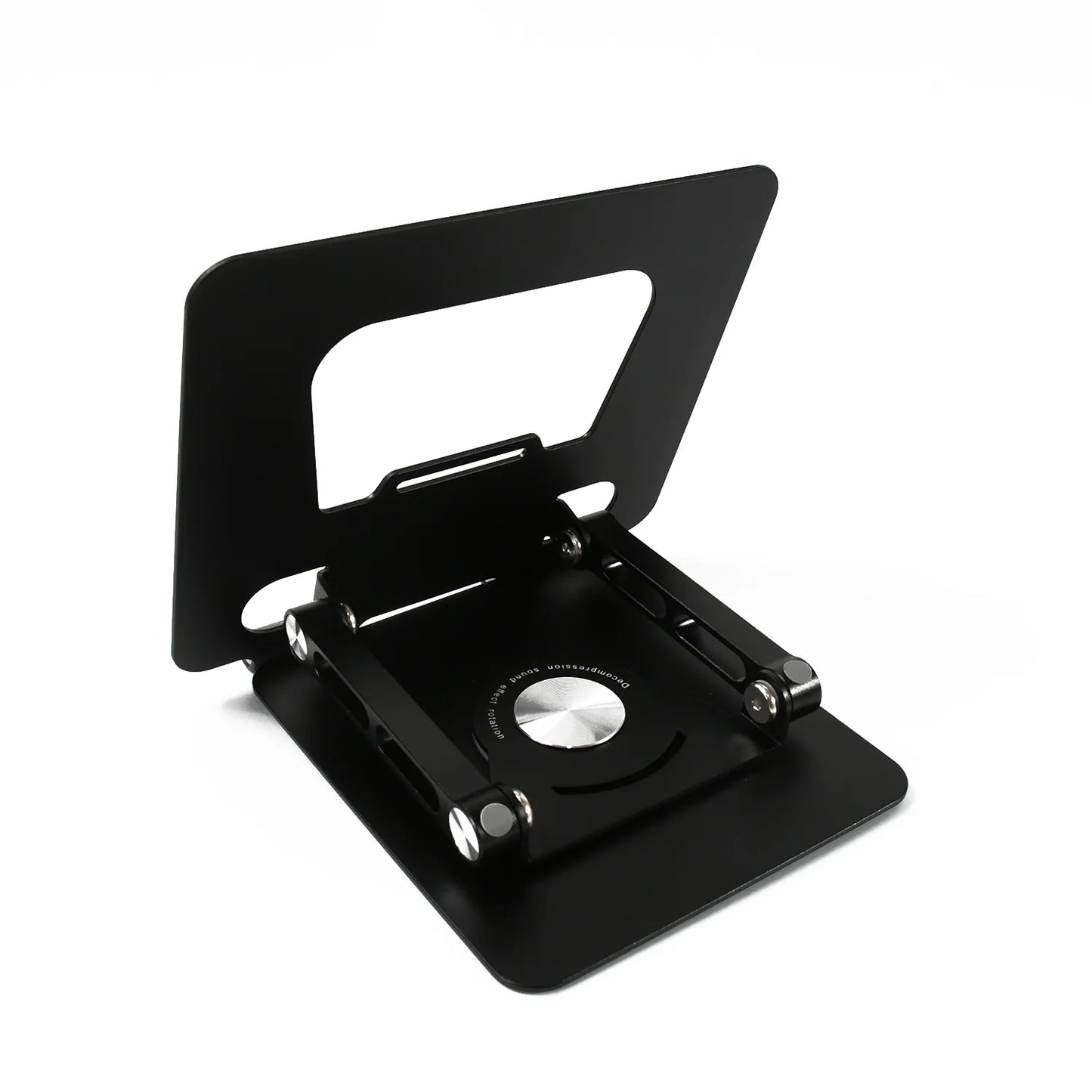 Adjustable Aluminum Tablet Stand with 360° Rotation, Foldable & Ergonomic Design (1pc)