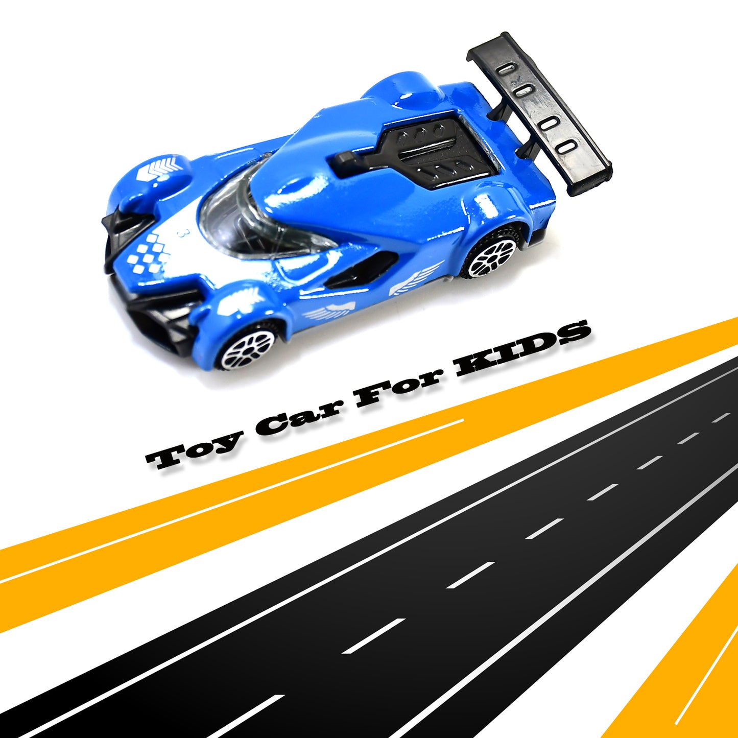 Street Racer Car Metal Die Cast Toy 3+years Child Play - Happy Price - Image 5