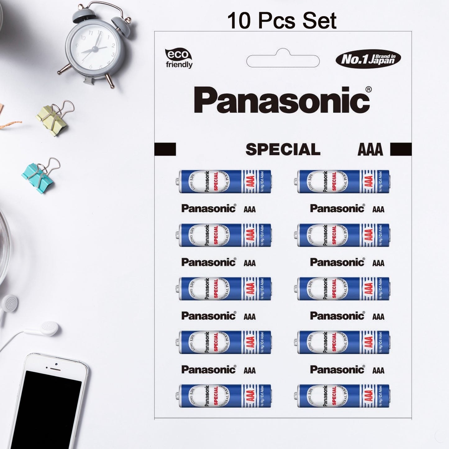 Panasonic Special Aaa Eco Friendly Battery (10 Pcs Set) - Happy Price - Image 2