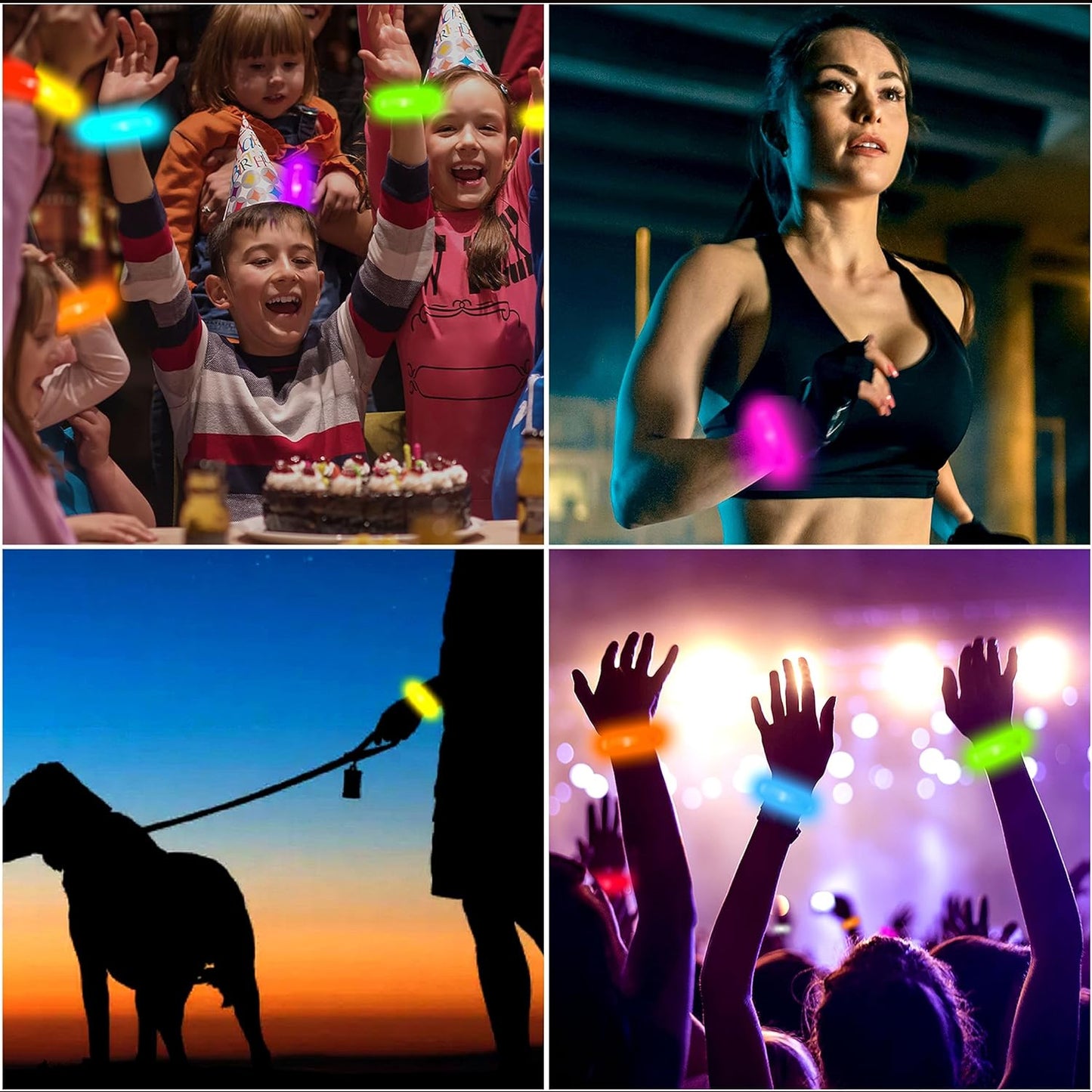 Running Lights For Runners  Led Bracelet (1 Pc  Multicolor) - Happy Price - Image 7