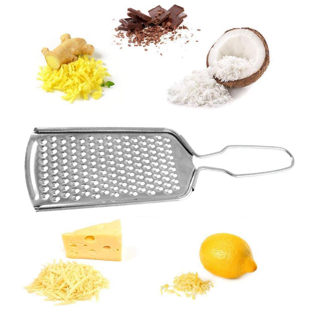 stainless Steel Grater Nutmeg Cheese Citrus Zest Zester Grater - Happy Price - Image 2