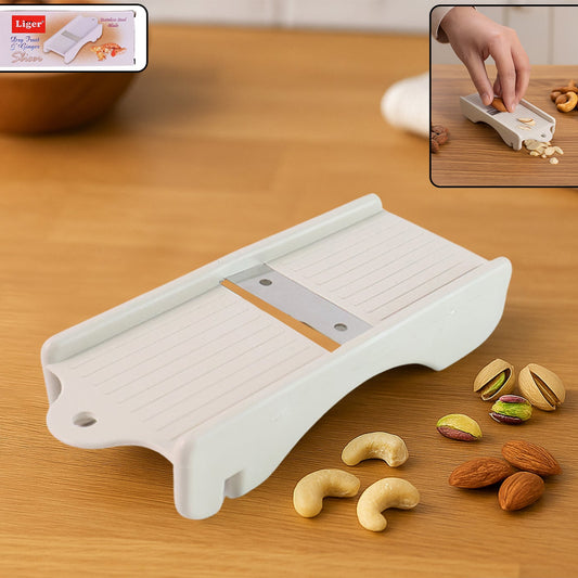 Liger Multipurpose Dry Fruit Slicer  Ginger (1 Pc) - Happy Price - Image 1