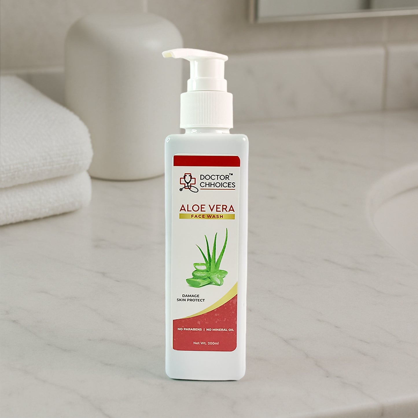 Doctor Chhoices Aloe Vera Face Wash  200ml - Happy Price - Image 6