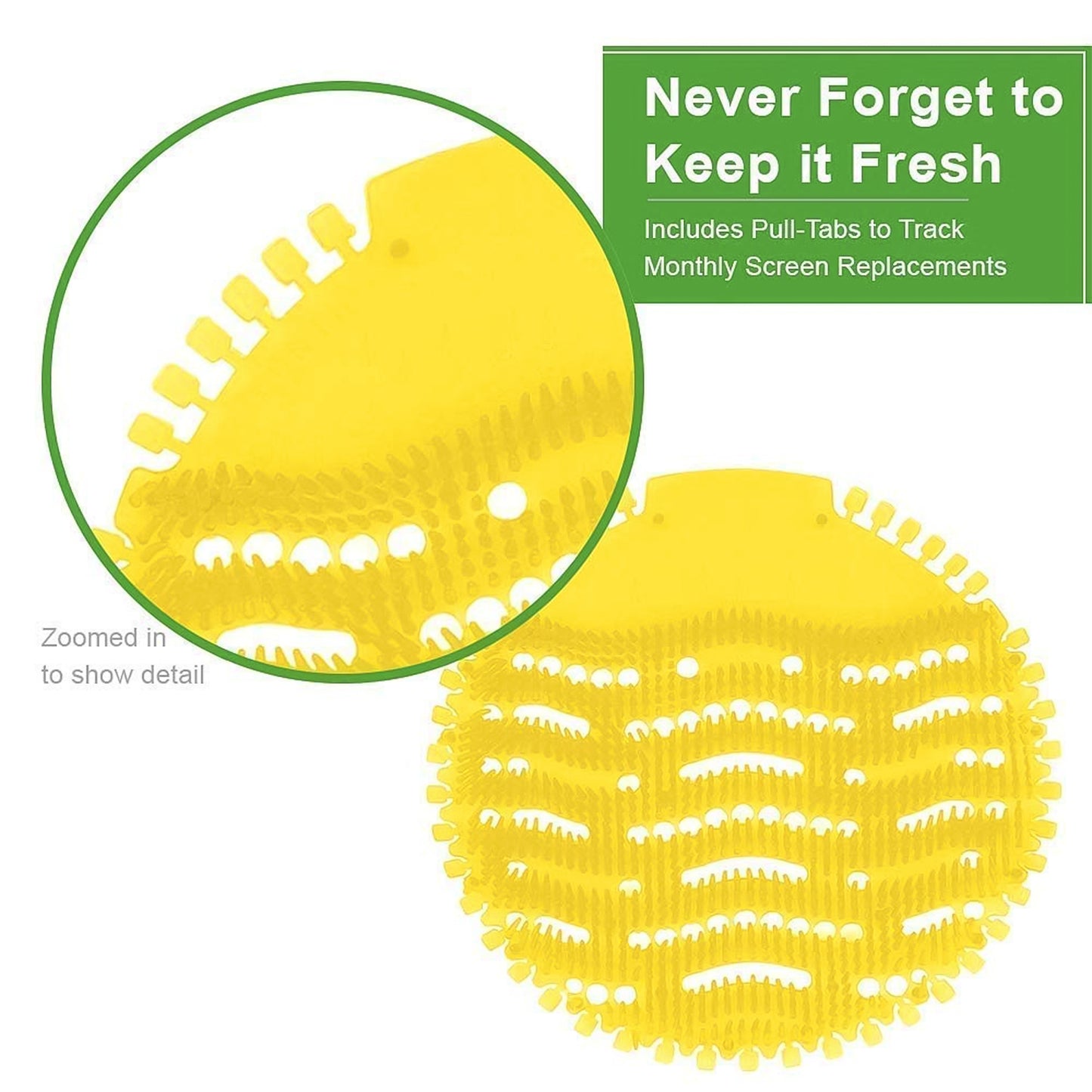 Urinal Screen Deodorizer Mat (2 Pc Set) - Happy Price - Image 6