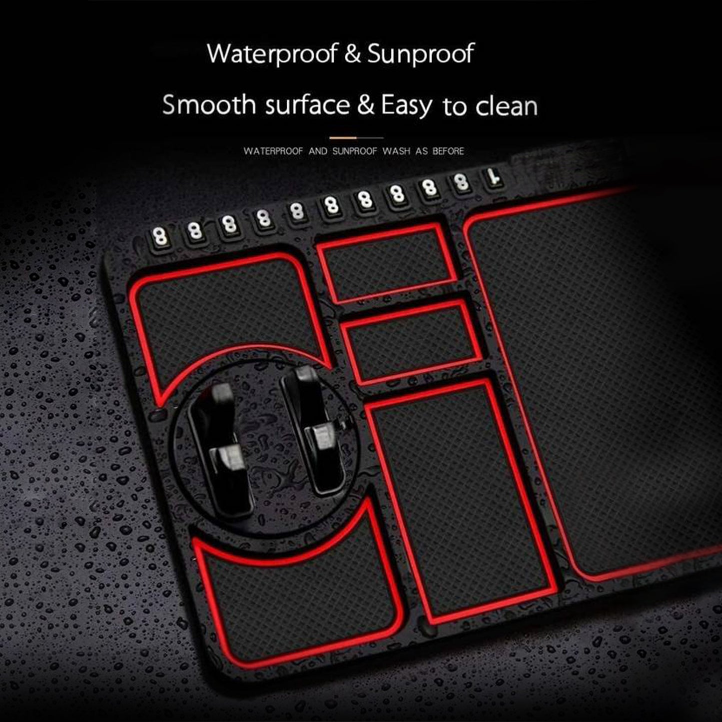 Car Dashboard Mat  Mobile Phone Holder Mount - Happy Price - Image 3