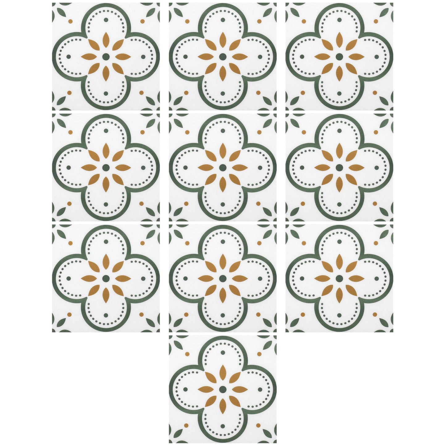 Peel And Stick Floor Tiles Kitchen  Bathroom Backsplash Sticker Detachable Waterproof Diy Tile Stickers For Wall Decoration Tiles Home Decoration (8x8 Inch  10 Pcs Set) - Happy Price - Image 4