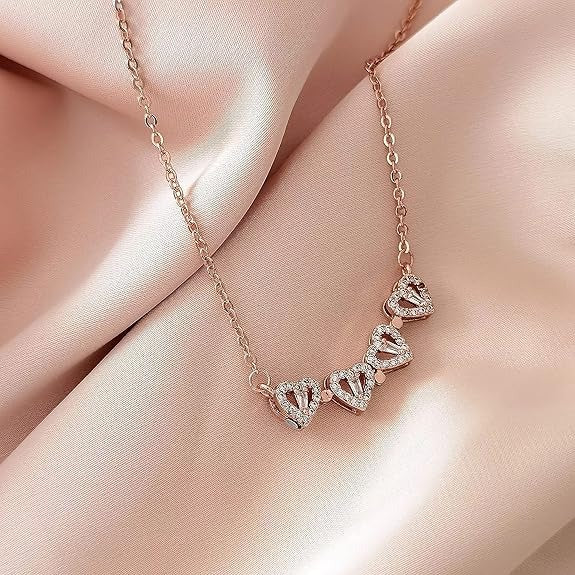 Golden Rose  Necklace Set Perfect Gift Set - Happy Price - Image 5