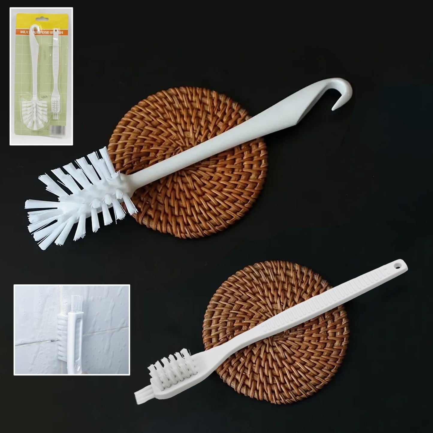 Multifunctional Cleaning Brush (2 Pcs Set) - Happy Price - Image 5