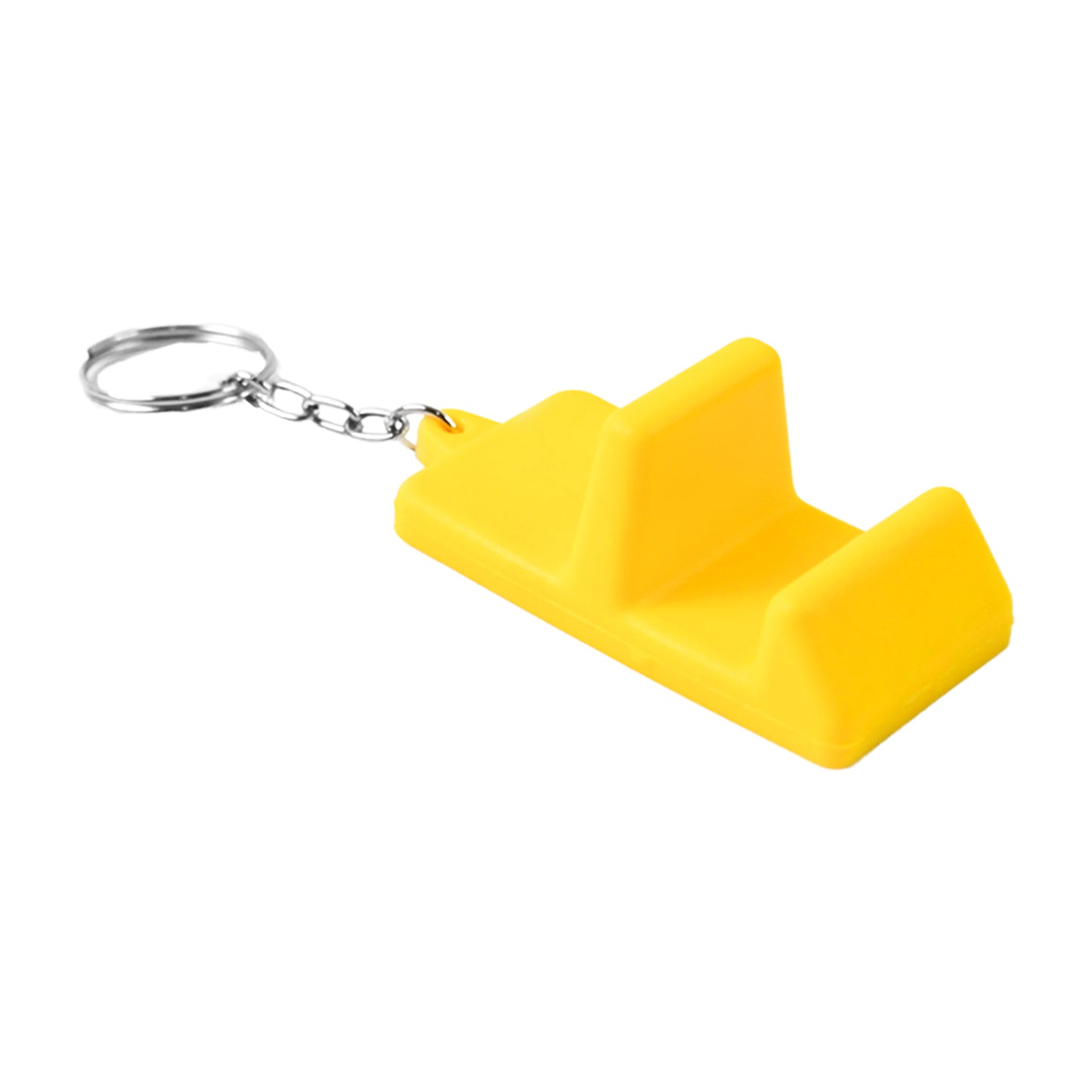 Plastic 2-in-1 Mobile Stand Keychain (1 Pc) - Happy Price - Image 2