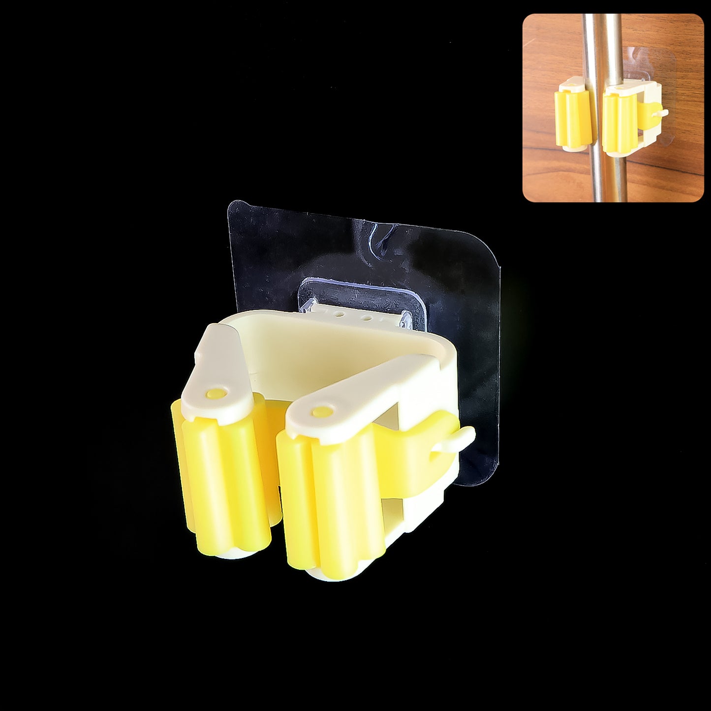 Magic Sticker Series Self Adhesive Mop And Broom Holder - Happy Price - Image 4