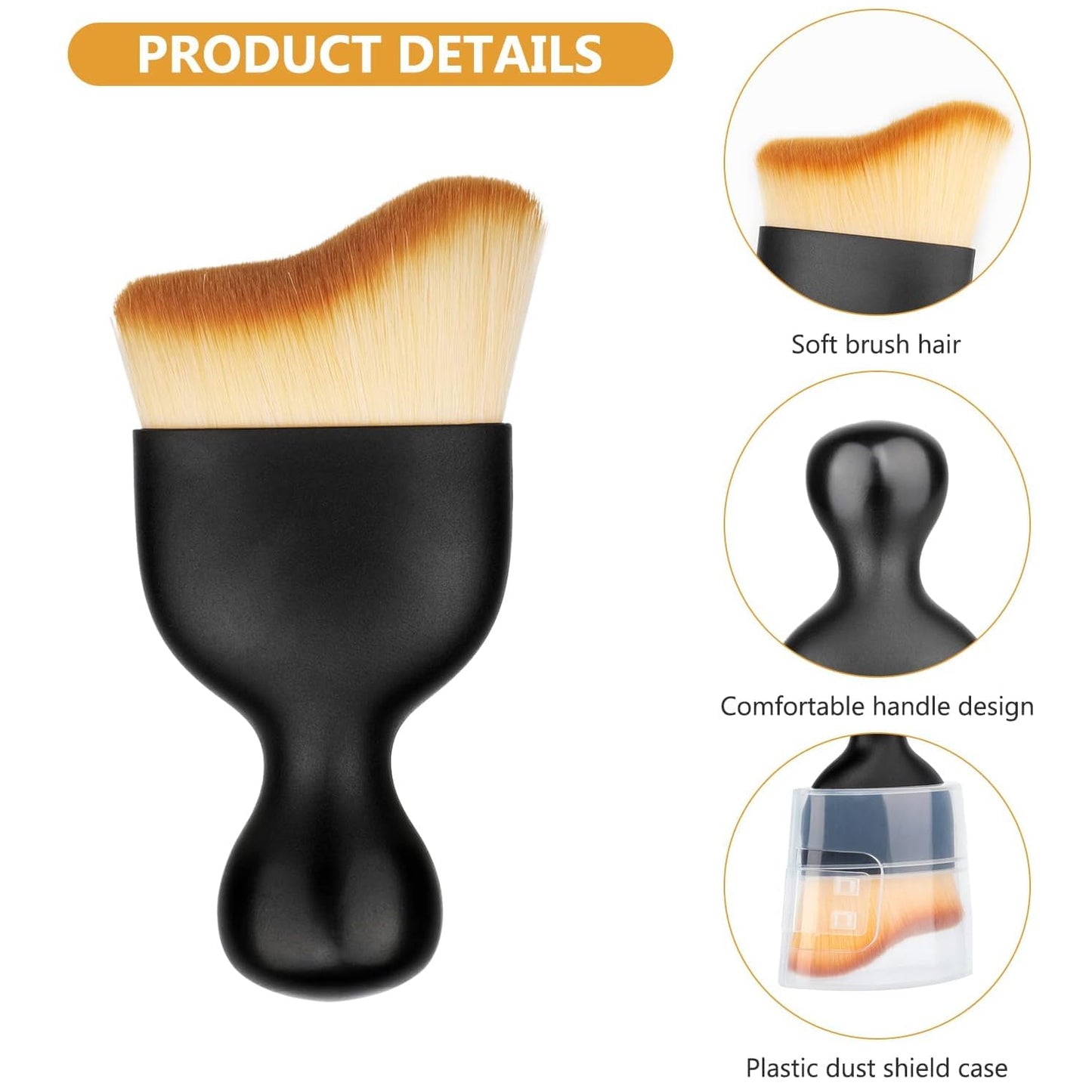 Mini Car Interior Cleaning Soft Brush -car Cleaning Brushes Duster (1 Pc) - Happy Price - Image 3