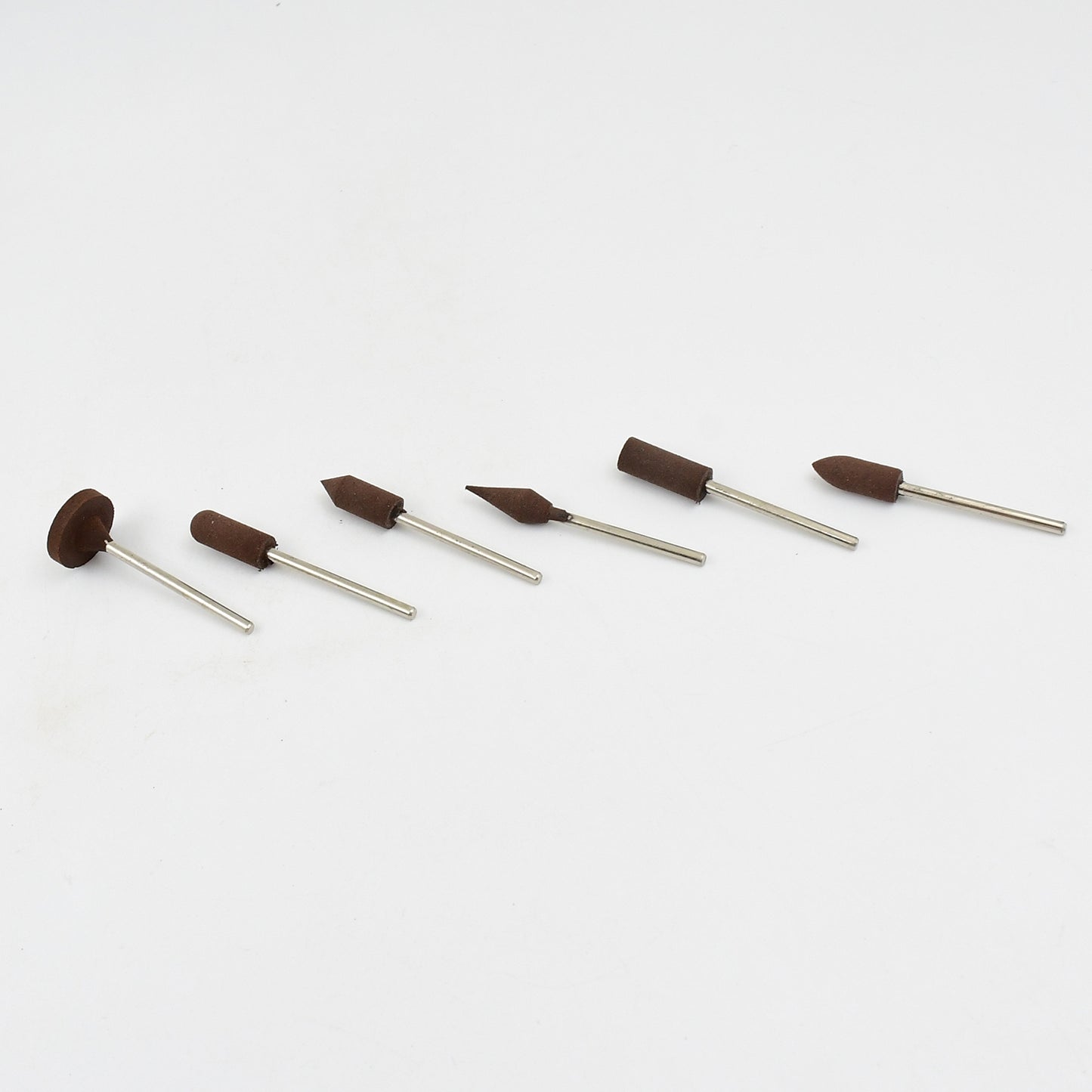 Mounted Points Abrasive Stone Head Mounted Grinding Wheel Bits Rotary Tool Kit (6 Pcs) - Happy Price - Image 4