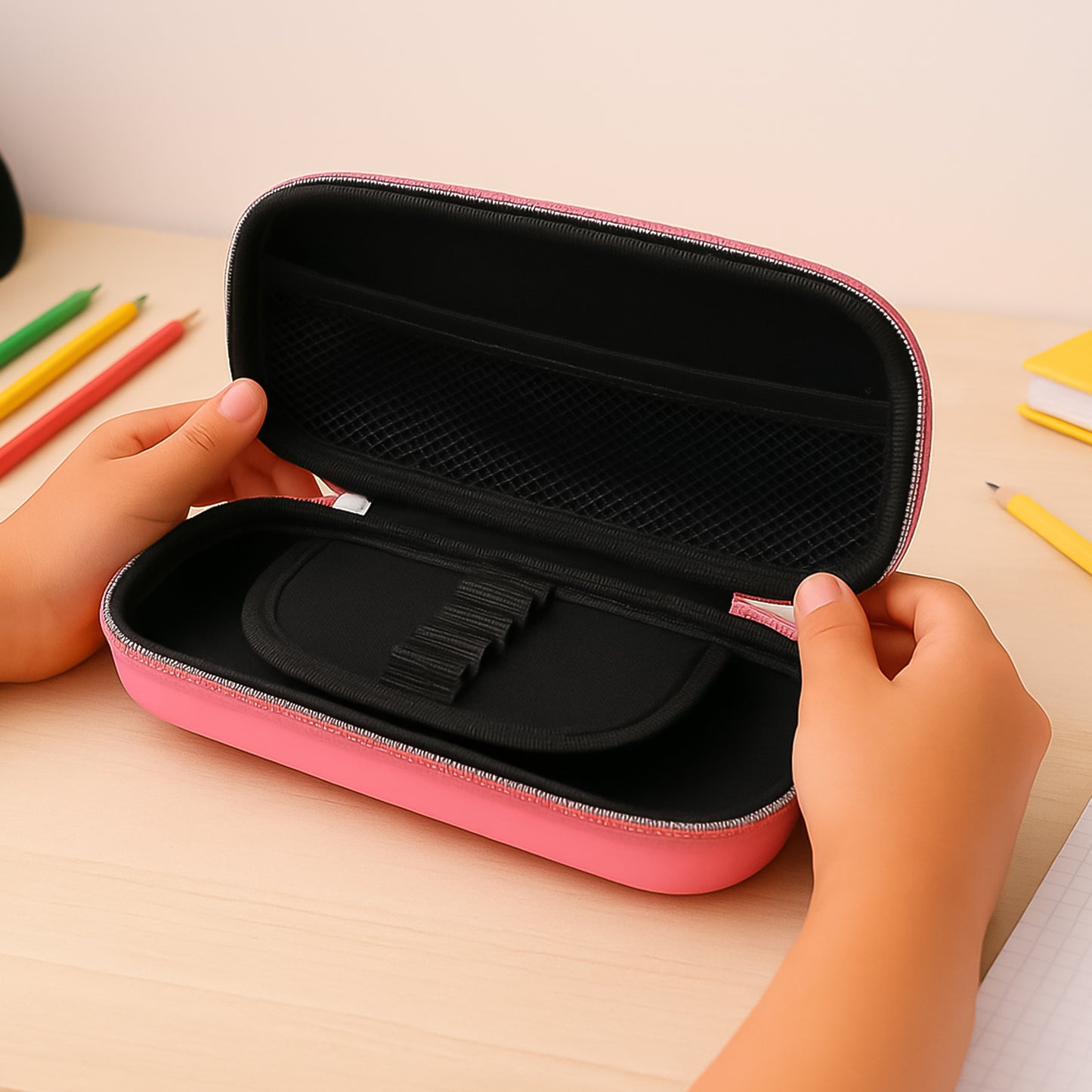 Kids Cartoon Printed Pencil Case (1 Pc) - Happy Price - Image 6