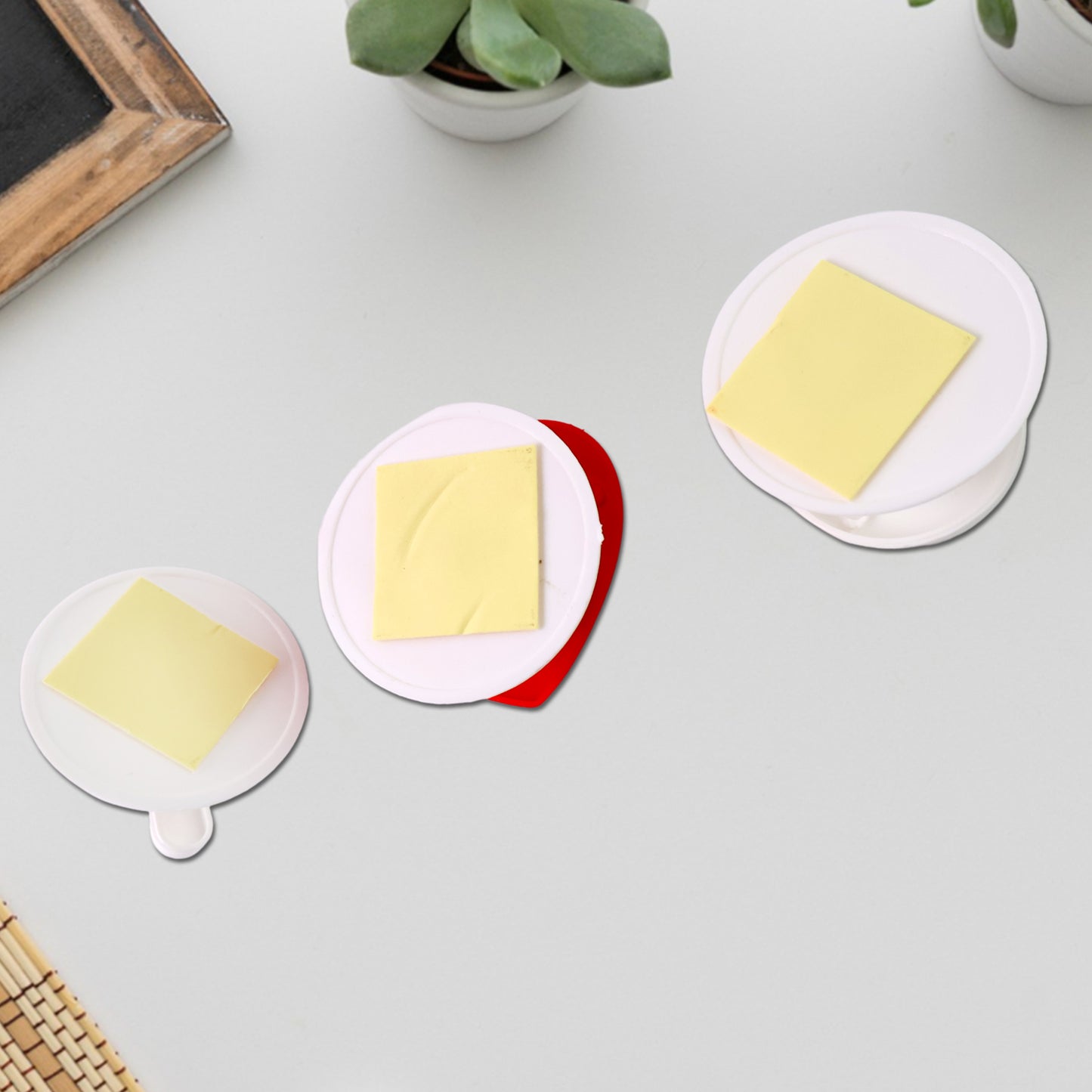 Adhesive Wall Hook Set  For Kitchen Bathroom  Home (3pc) - Happy Price - Image 6