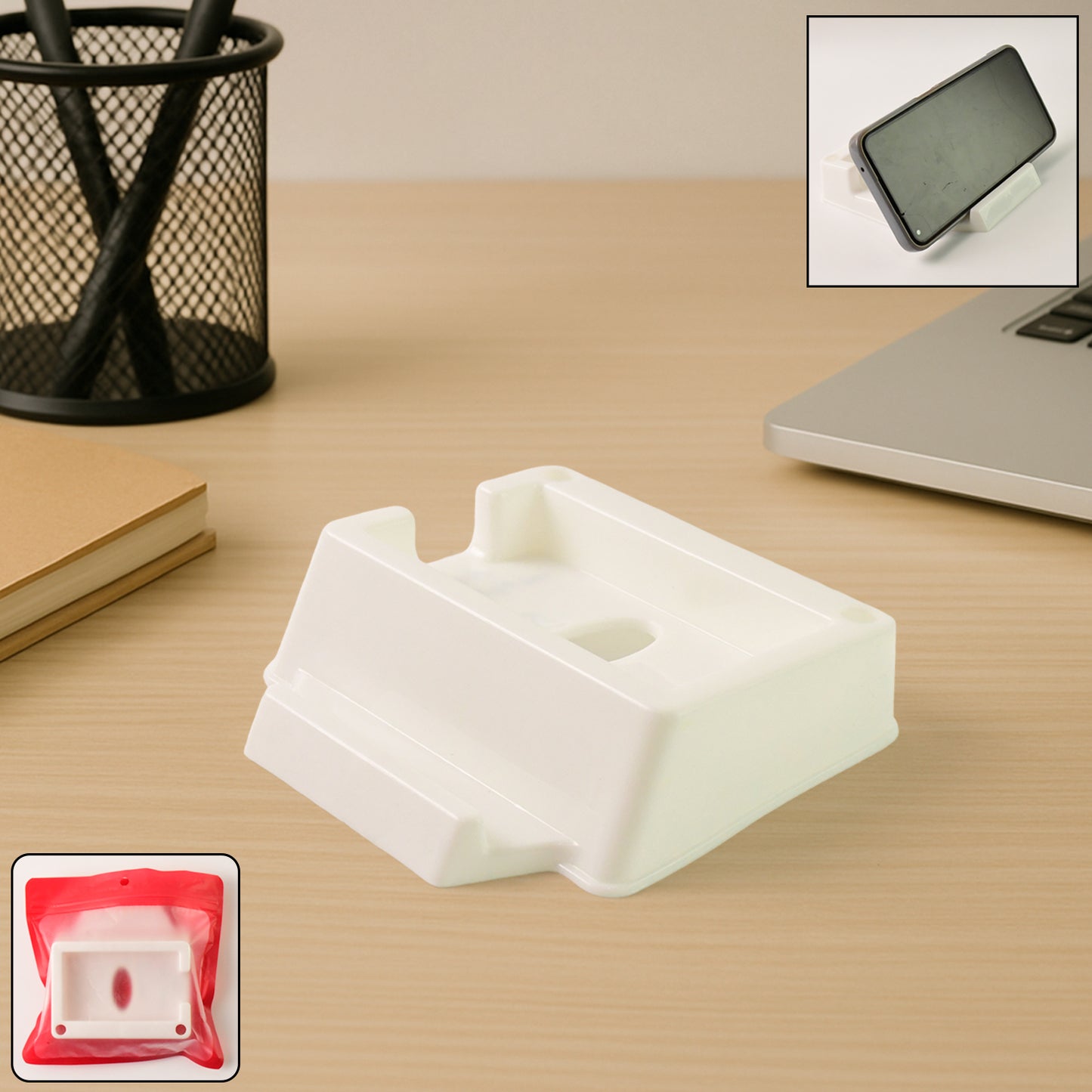 Plastic Mobile Phone Stand Holder (1 Pc) - Happy Price - Image 6