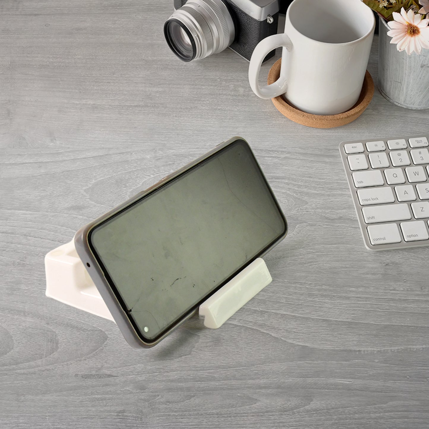 Plastic Mobile Phone Stand Holder (1 Pc) - Happy Price - Image 4