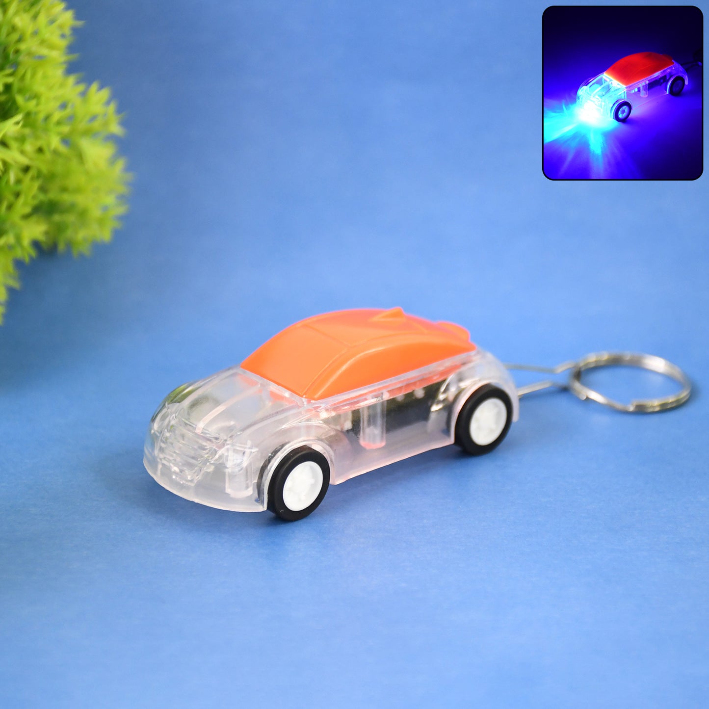 Mini Car Shape Led Keychain Light +(1 Pc Random Color) - Happy Price - Image 6