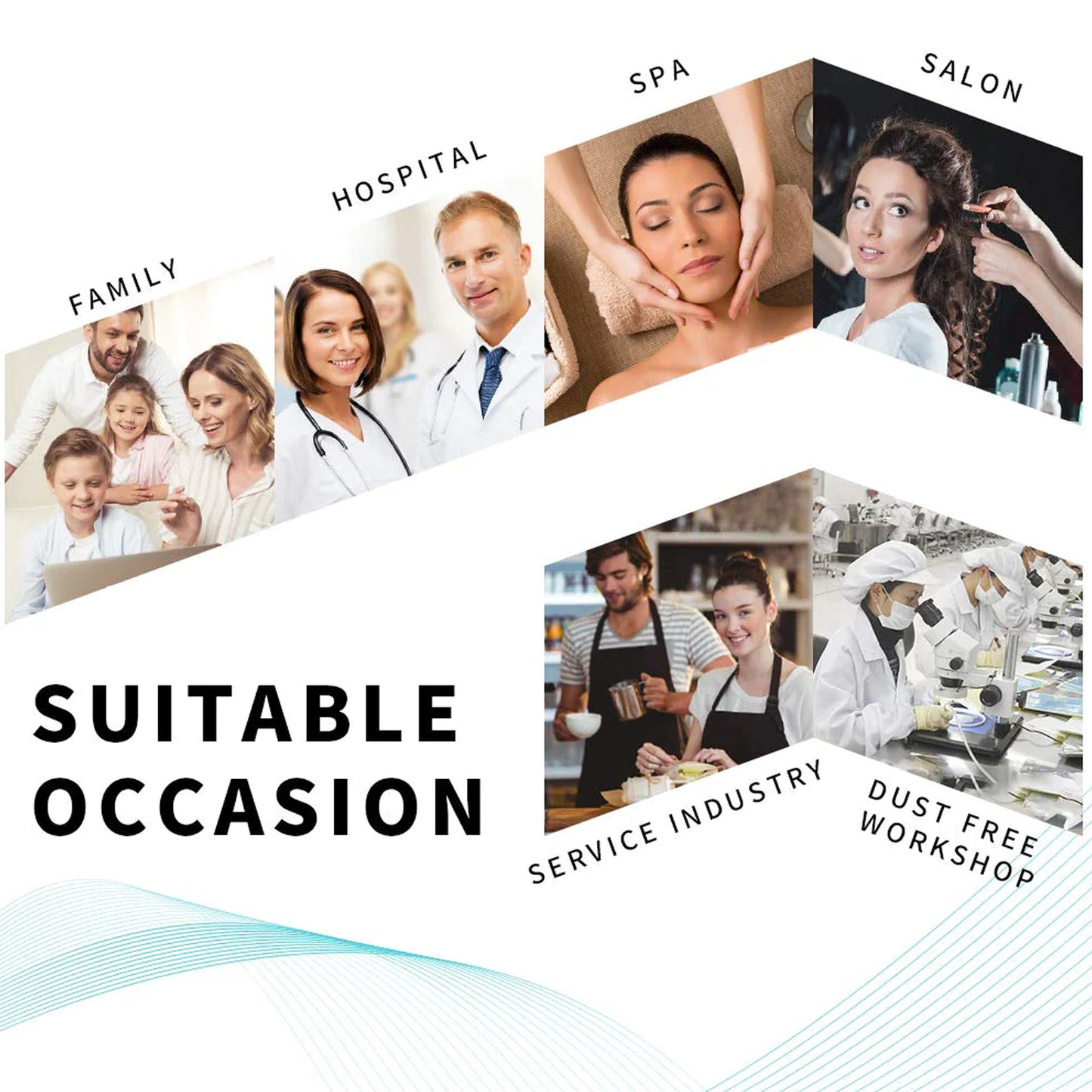 Disposable Shower Caps For Women Larger Thicker Waterproof And Individually Wrapped Plastic Elastic Hair Bath Caps For Hotel And Spa Hair Salon Home Use Portable Travel (1pc  10 Pc) - Happy Price - Image 3