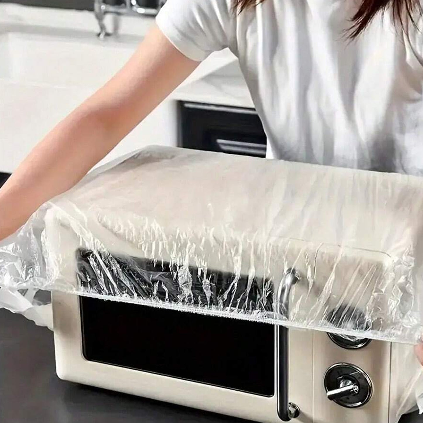 Home Thick Disposable Dust Proof Plastic Furniture Covers (1 Pc  Big) - Happy Price - Image 6