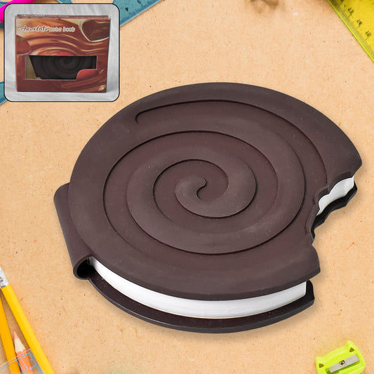 Round Chocolate Diary Notebooks Original Smell Writing Practice Book ( 1pc  Book) - Happy Price - Image 1