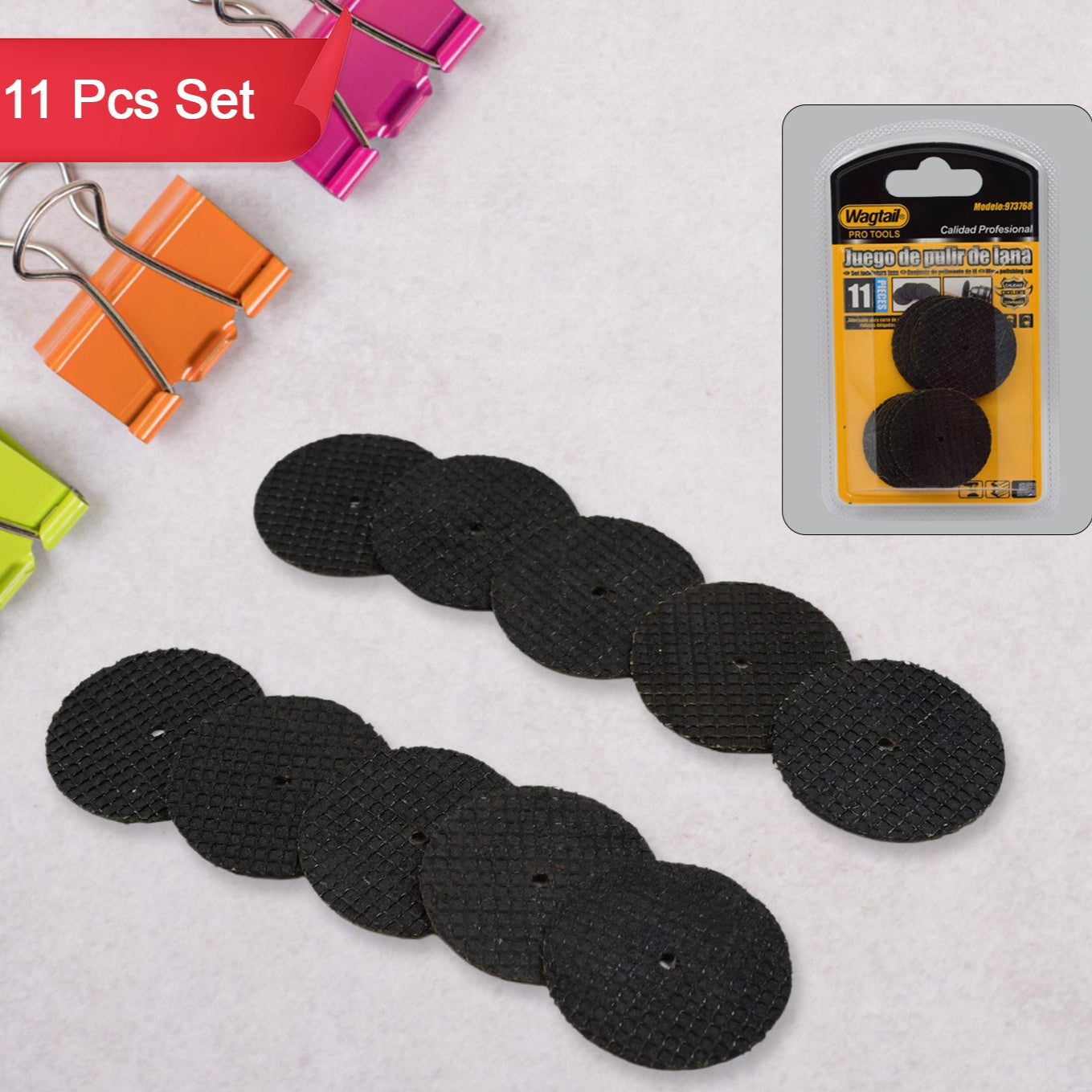 Grinder Cutting Disc Tool Grinder Accessories (11 Pcs Set) - Happy Price - Image 1