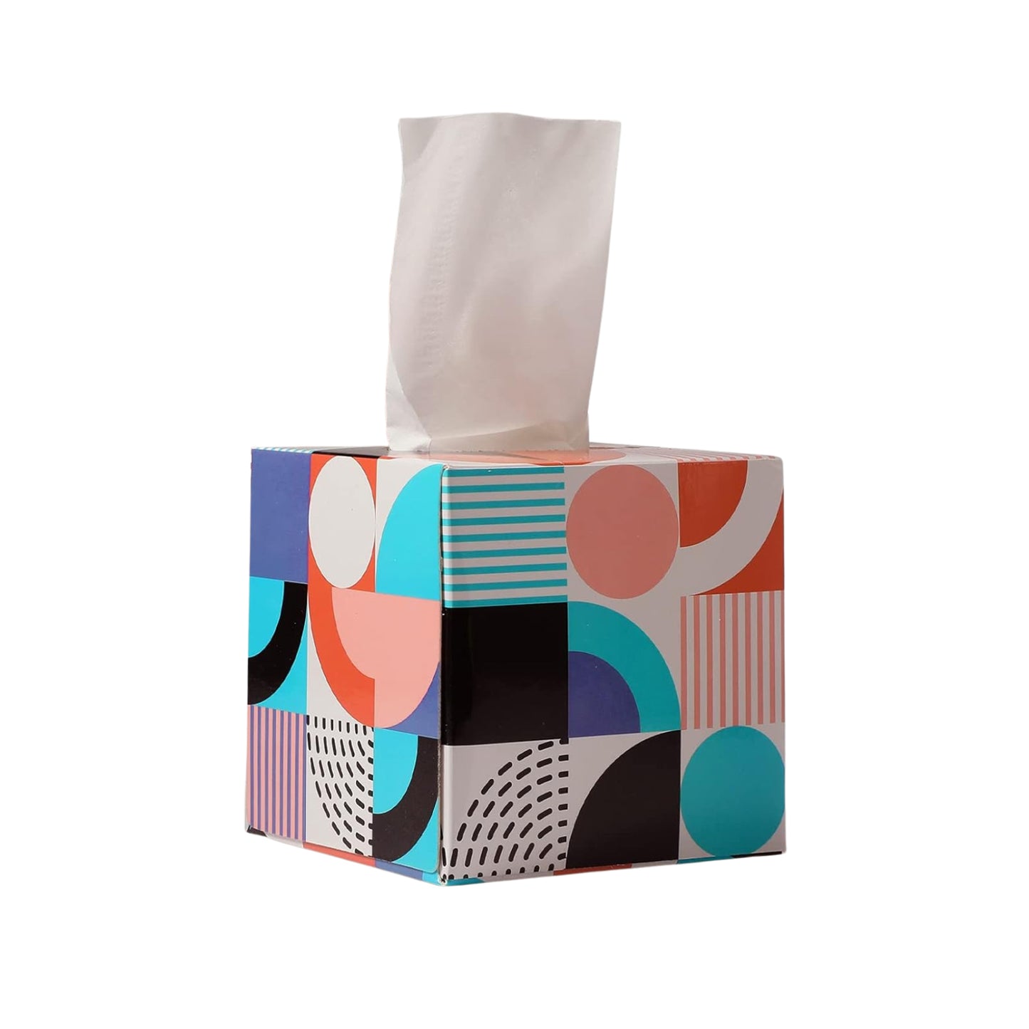 Tissues Cube Box  Stylish And Practical Tissue Holder For Home  Office (50 Pcs Set Approx) - Happy Price - Image 4