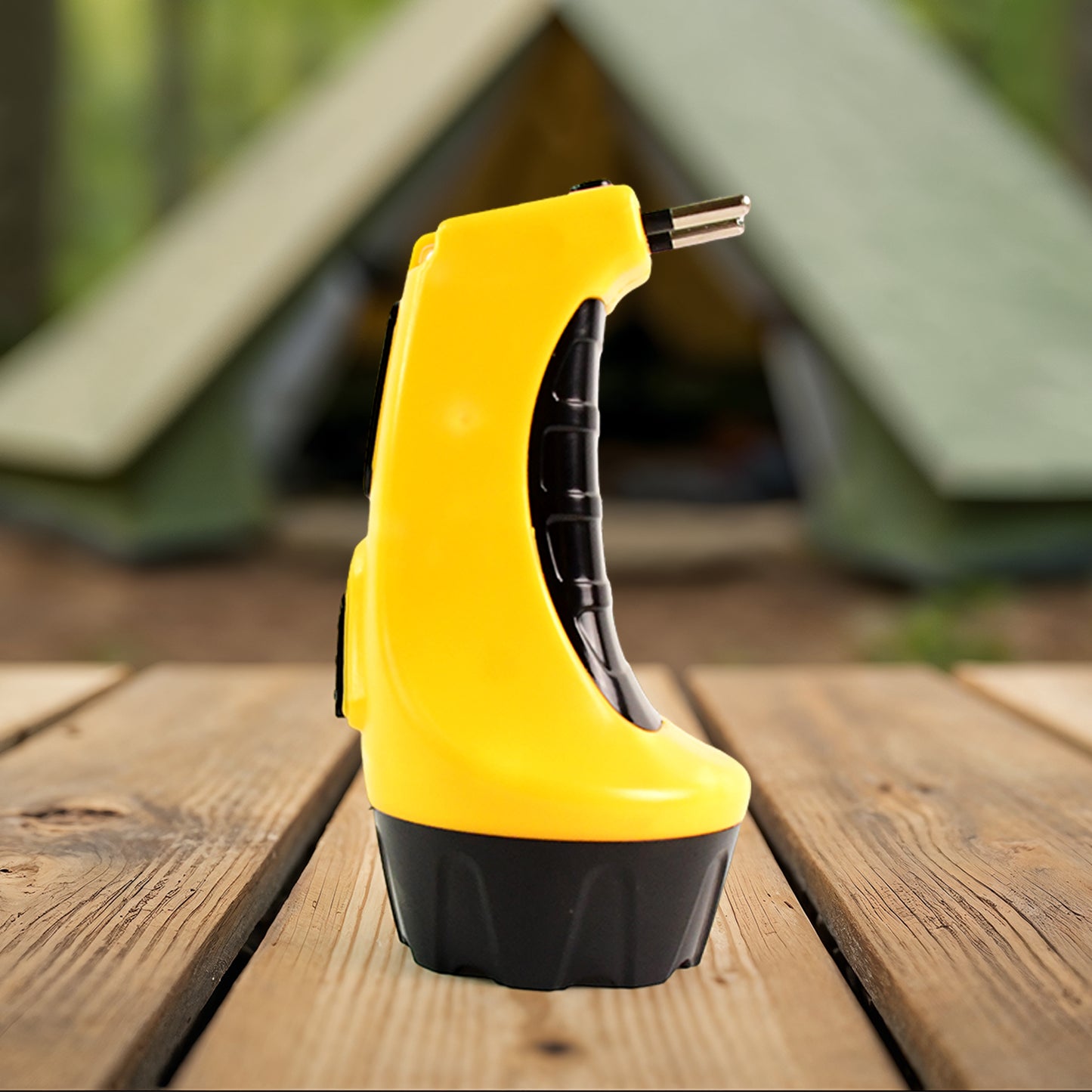 Rechargeable Led Torch Flashlight  High-power Handheld Emergency Light With Built-in Plug - Happy Price - Image 5