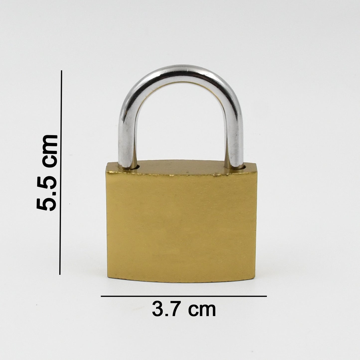 Multipurpose Solid 3 Keys Padlock 38 Mm  1 Pc) - Happy Price - Image 5