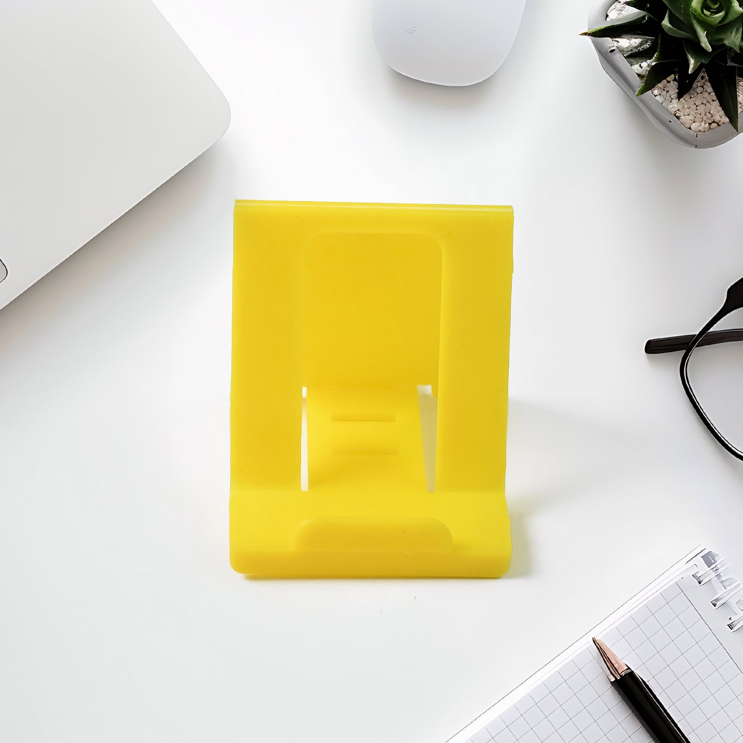 Adjustable Foldable Plastic Mobile Phone Stand (1 Pc  Mix Color) - Happy Price - Image 5