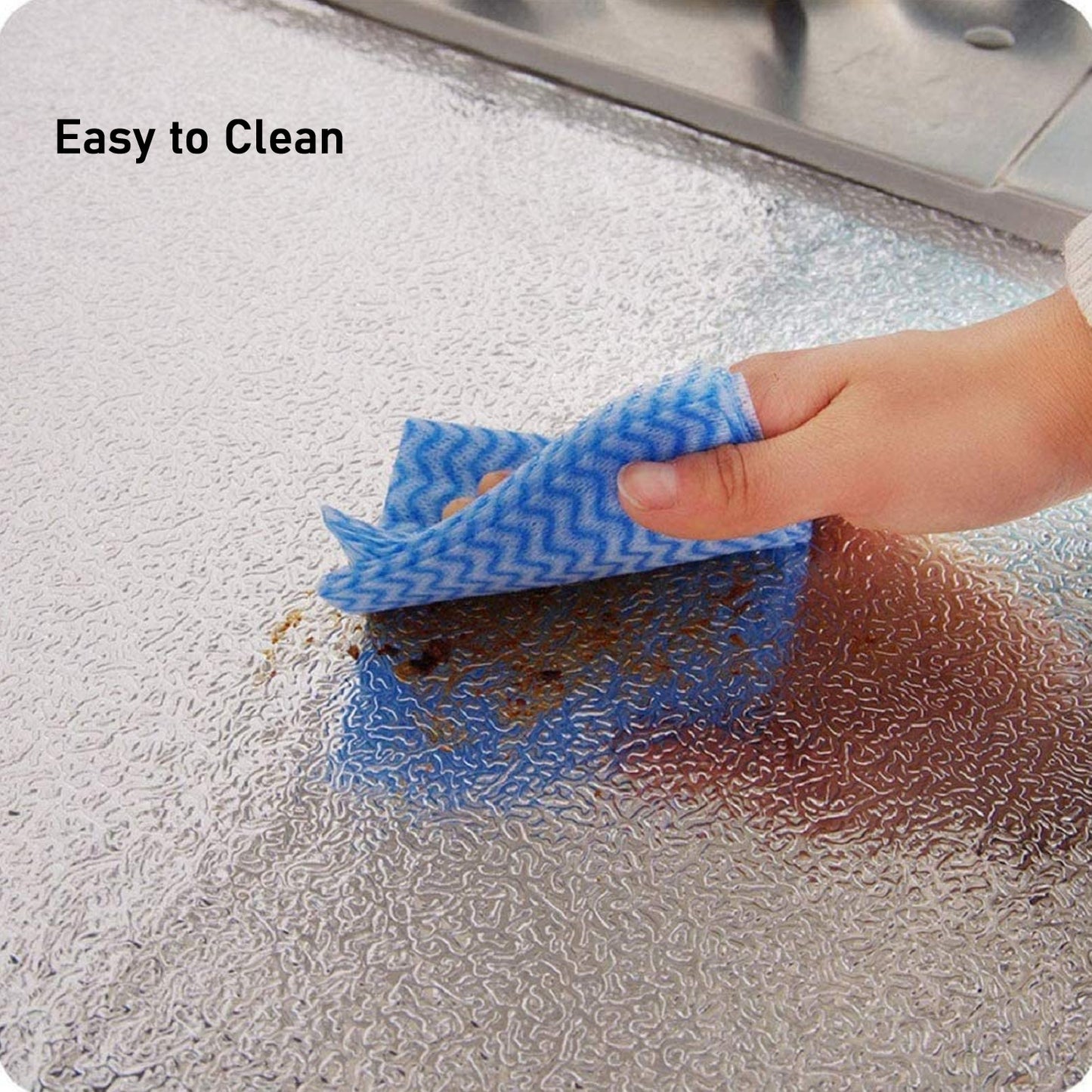 Aluminium Kitchen Wall Sheet Aluminium Without Adhesive (3 Pc  50x90 Cm) - Happy Price - Image 3