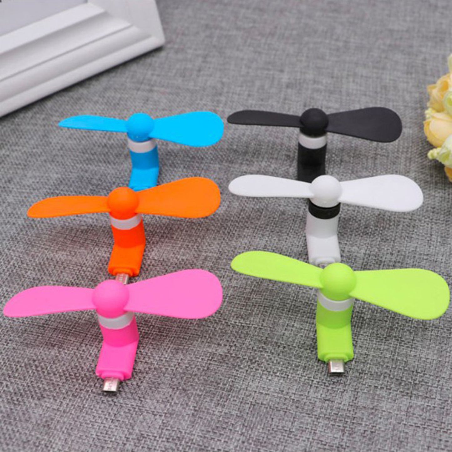 Mini Usb Fan For Having Cool Air Instantly Anywhere And Anytime Purposes. - Happy Price - Image 3