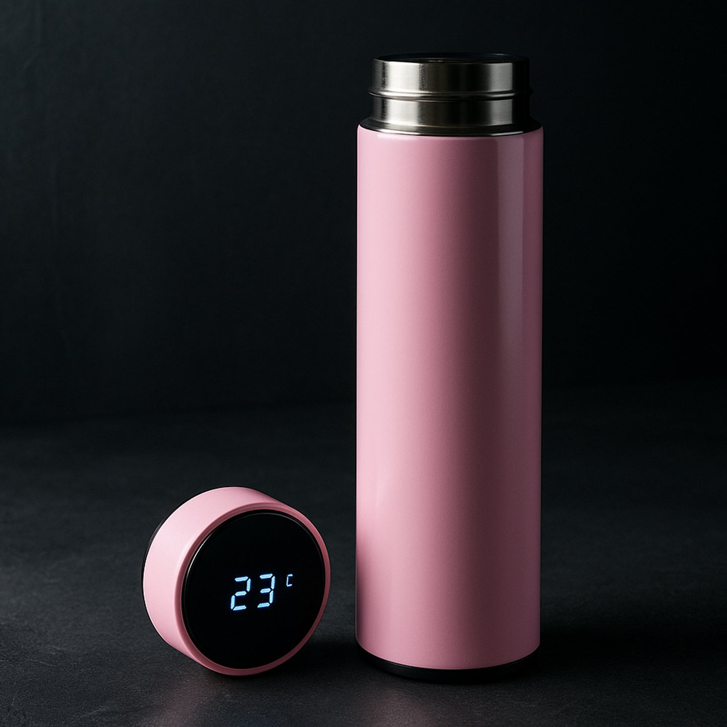 Pink Vacuum Insulated Water Bottle (1 Pc  500ml) - Happy Price - Image 7