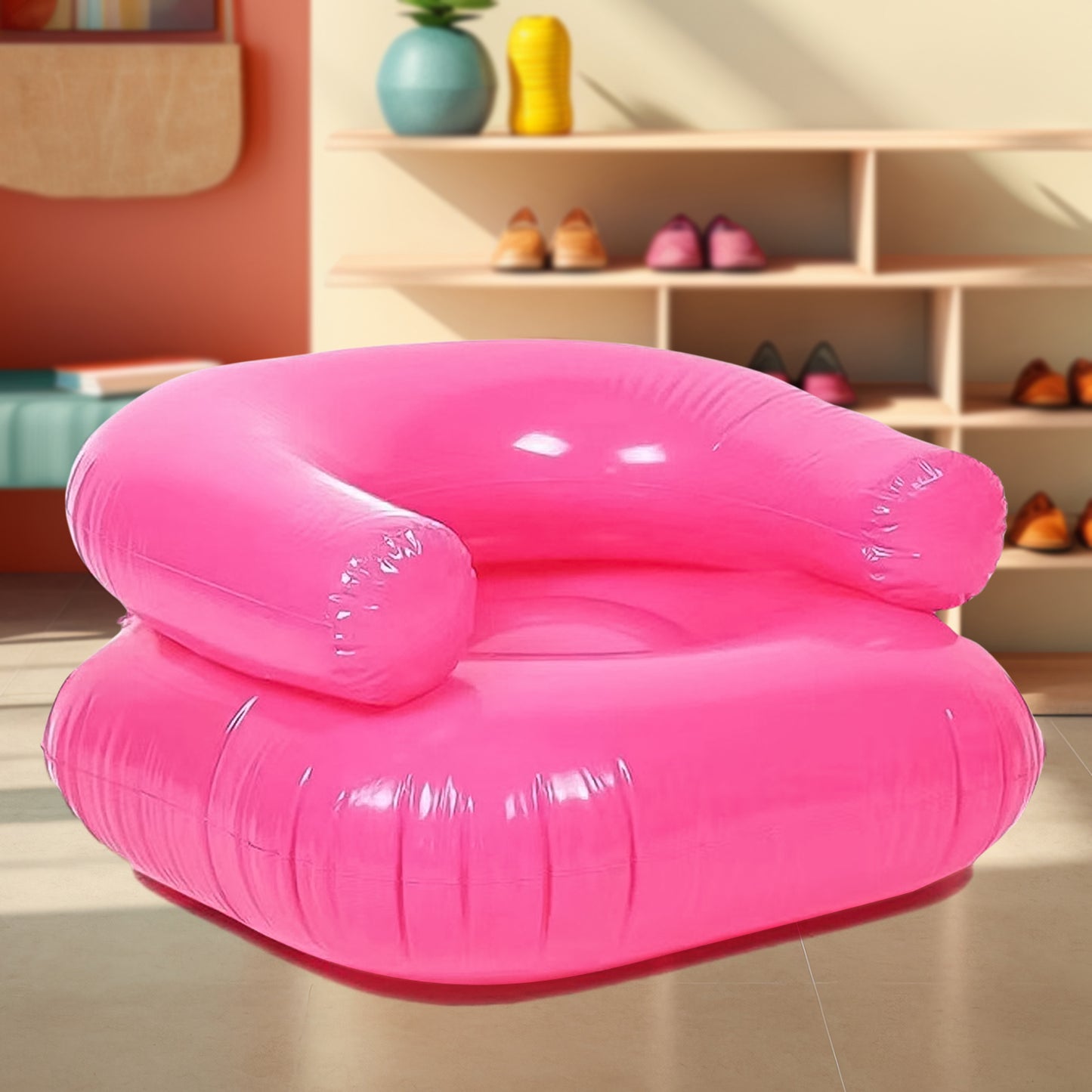 Inflatable Sofa Chair For Boys And Girls Suitable For Camping (28 Inch Approx  1 Set) - Happy Price - Image 5