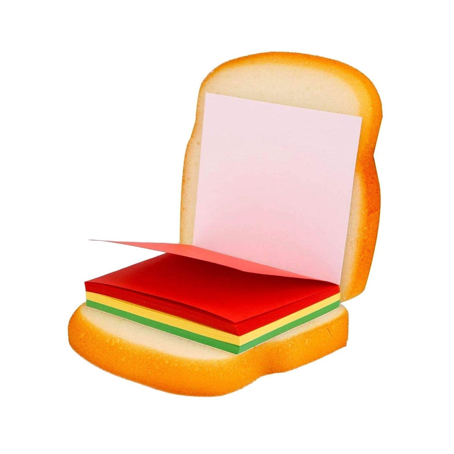 Sandwich Shaped Notepad  Sticky Notes  Memo Pads Unique Mini Notes (Multicolor) - Happy Price - Image 2