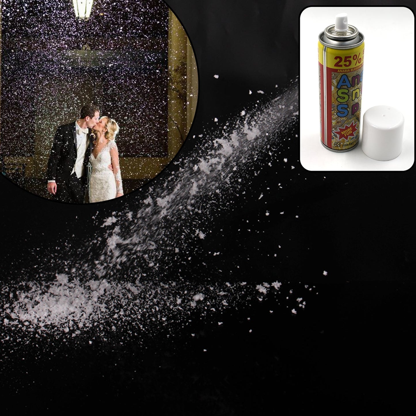 Party Snow Spray Used In All Kinds Of Party And Official Places For Having Fun With Friends And Others. - Happy Price - Image 6