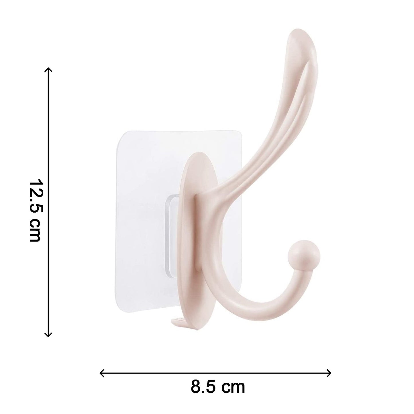 Self Adhesive Plastic Wall Hook For Home - Happy Price - Image 3
