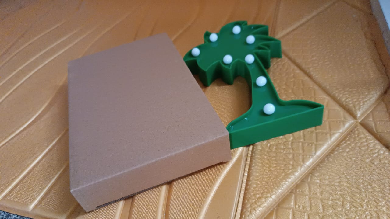 Led Night Light Coconut Tree Light Romantic Table Lamp (1 Pc  Battery Not Included) - Happy Price - Image 7