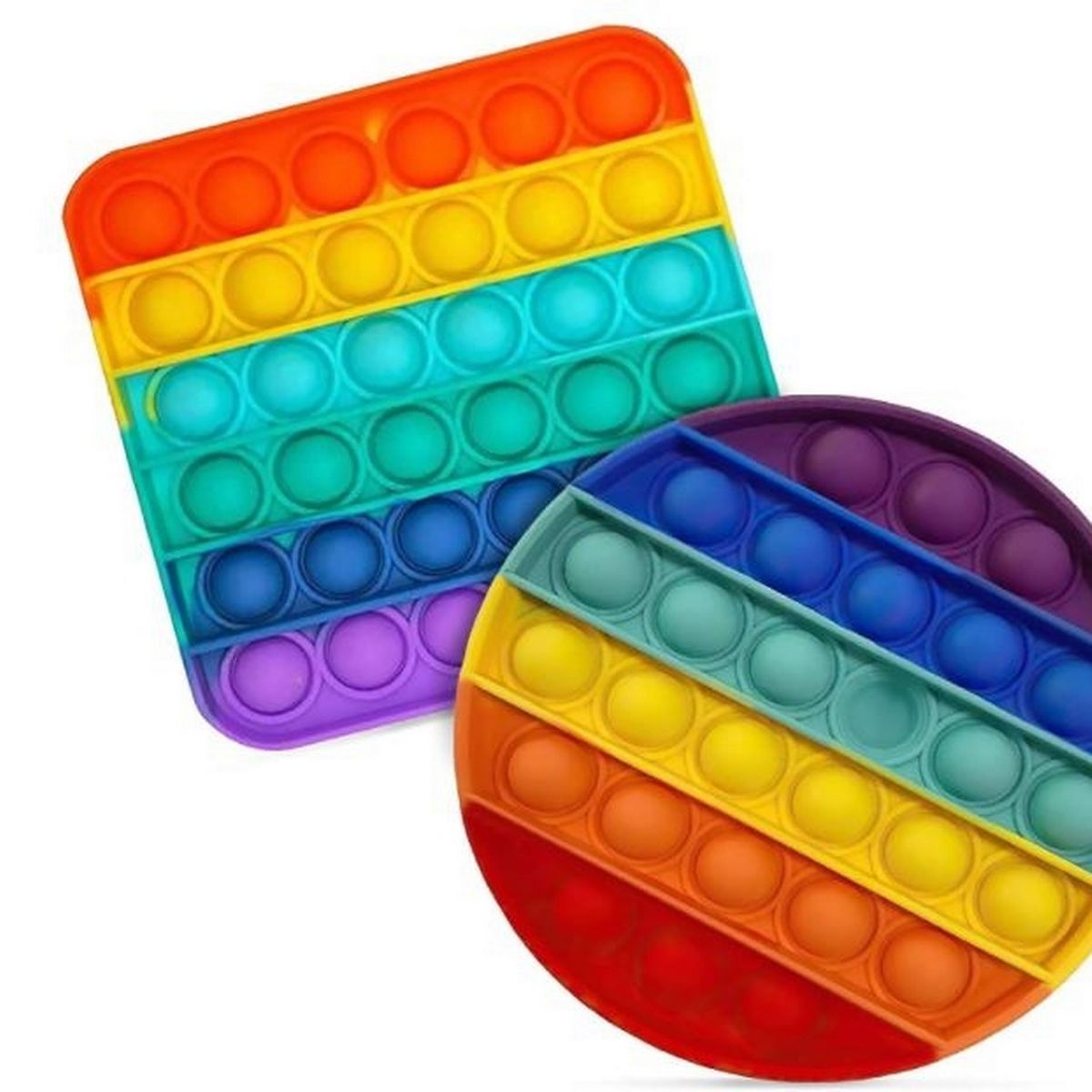 Random Shape Rainbow Colored Fidget (1pc Only) - Happy Price - Image 3