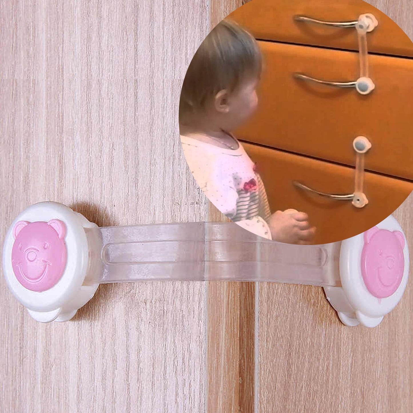 Baby Proofing Child Safety Strap Locks (1pc Only) - Happy Price - Image 5