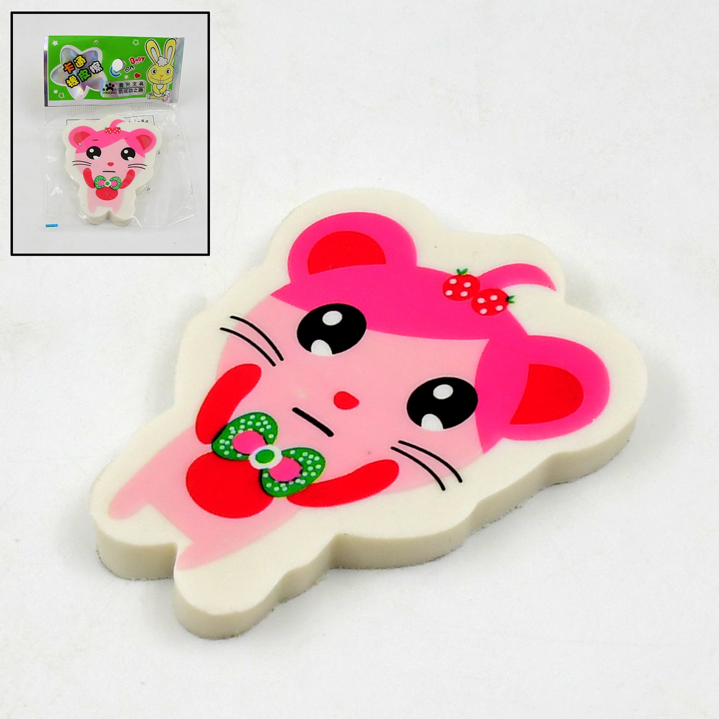 Cartoon Design Eraser (1 Pc Mix Design) - Happy Price - Image 2
