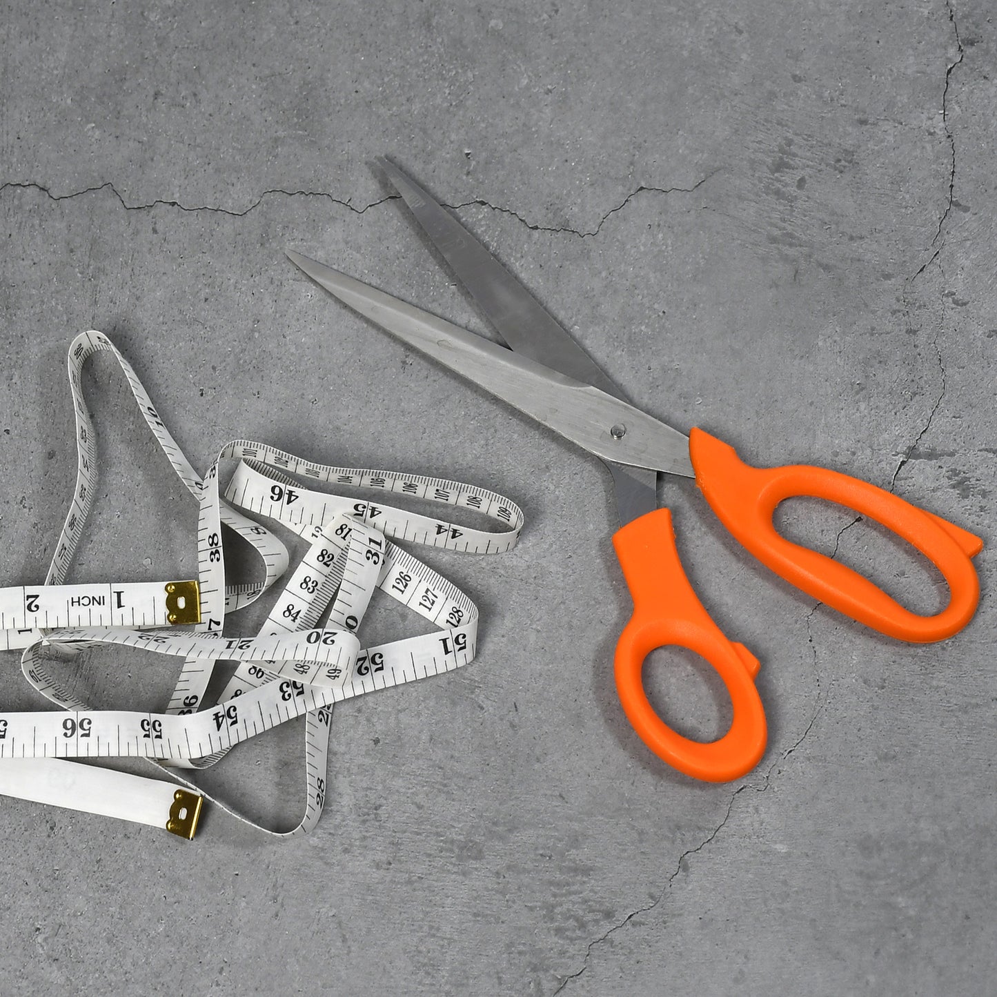 Tailor Scissors And Measuring Tape High Quality Scissor With Flexible Measuring Tape For Tailor  Home Use Scissor - Happy Price - Image 5