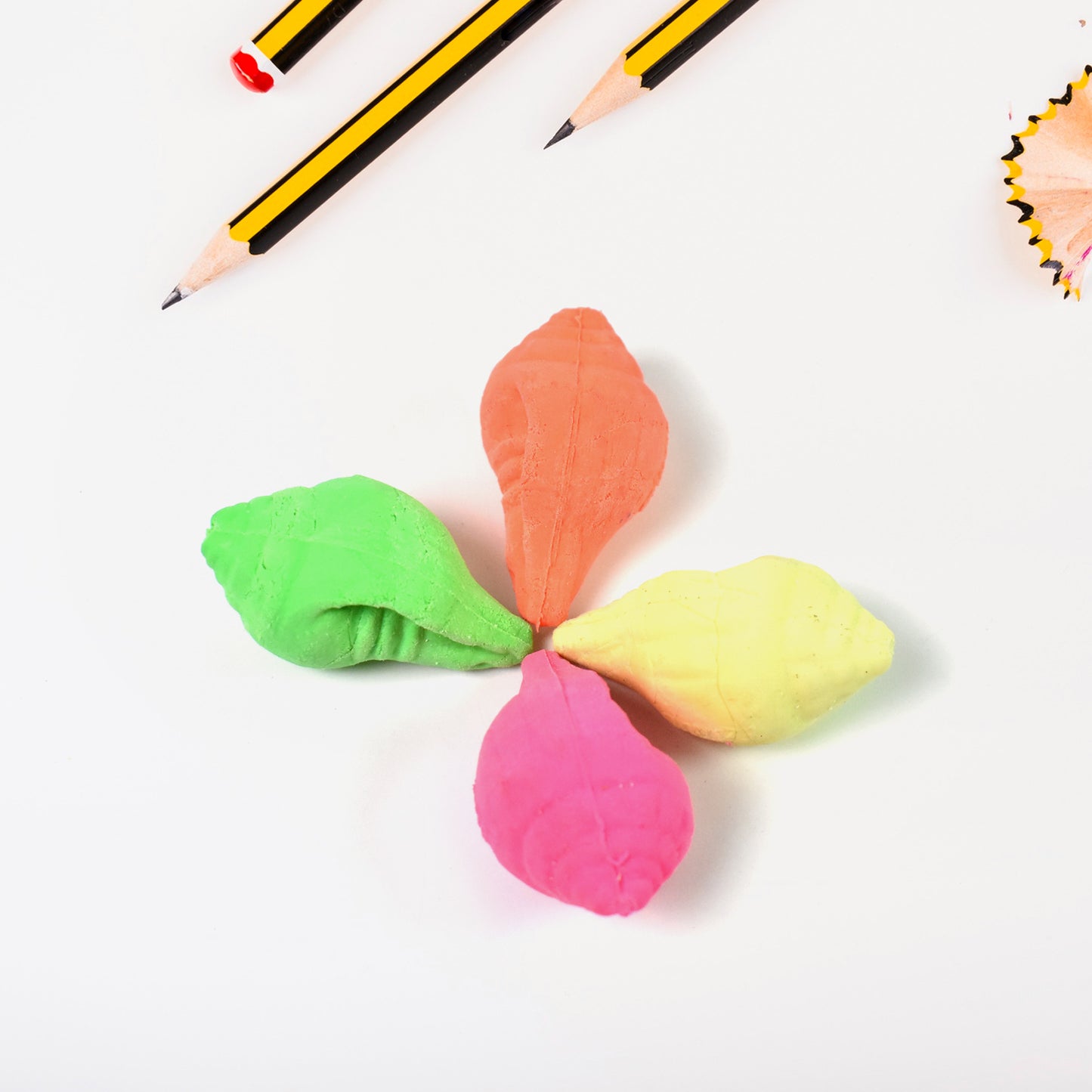 Shankh Shape Eraser Rubber (1 Pc  Mix Colour  Design) - Happy Price - Image 4