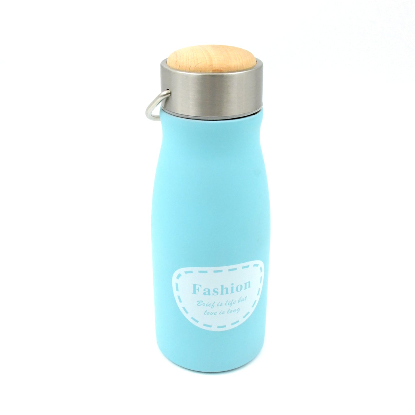 Stainless Steel Water Bottle With Handle Fridge Water Bottle Stainless Steel Water Bottle Leak Proof Rust Proof Hot  Cold Drinks Gym Sipper Bpa Free Food Grade Quality Steel Fridge Bottle For Officegymschool (360 Ml) - Happy Price - Image 3