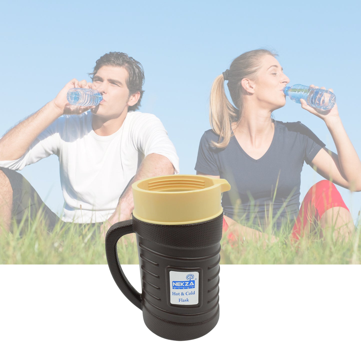 Thermos Insulated Flask Or Hot Kettle  Plastic Innner Steel Insulated Tea Kettle Hot And Cold Premium Tea Kettle Kettle  Easy To Carry  Leak Proof  Tea Jug  Coffee Jug  Water Jug  Hot Beverag (1200 Ml 1700ml ) - Happy Price - Image 4