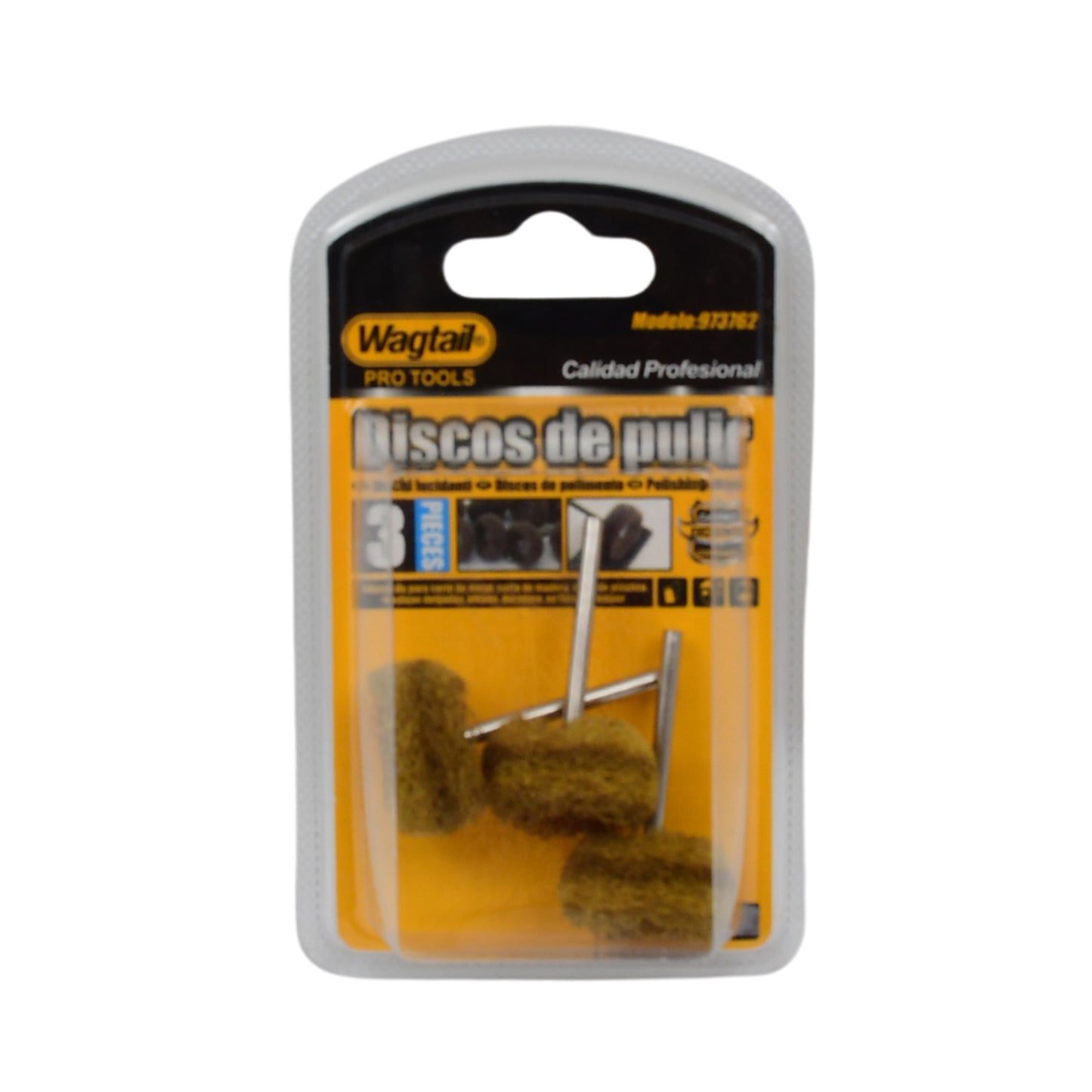 Abrasive Buffing Polishing Wheel Set (3 Pcs) - Happy Price - Image 4